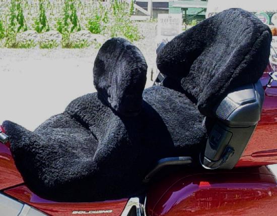 E Only Seat Cover Motorcycle Custom Made Genuine Aussie Sheepskin Prestige - Sheepskin Motorcycle Seat Covers Australia