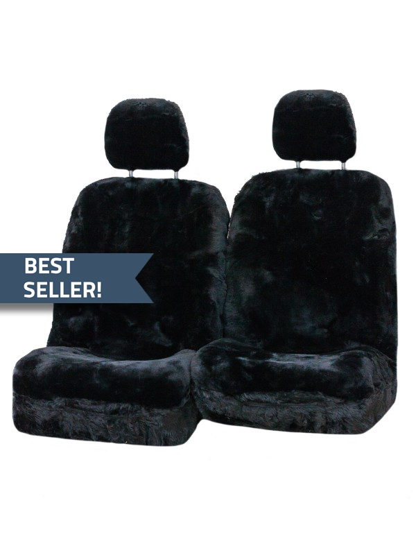 Diamond-33mm-Size-30-With-Separate-Head-Rests-6-Star-Airbag-Compatible-Sheepskin-Seat-Covers-Black-best-seller