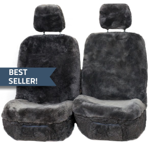 Diamond-33mm-Size-30-With-Seperate-Head-Rests-6-Star-Airbag-Compatible-Sheepskin-Seat-Covers-Graphite-best-seller