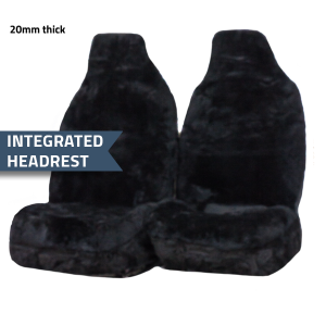Seat-Cover-–-Genuine-Aussie-Sheepskin-Premium-Integrated-20mm-Black
